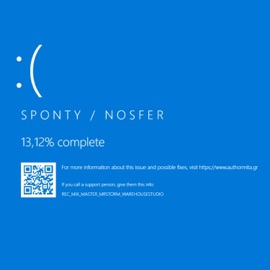 Blue Screen sponty. & Nosfer