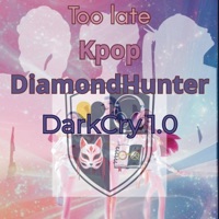 Album cover for Kpop Demon Hunters (Too late) - Single by DarkCry 1.0