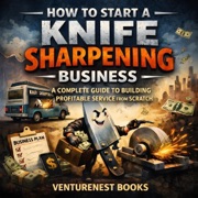 How to Start a Knife Sharpening Business: A Complete Guide to Building a Profitable Service from Scratch (Unabridged) - VentureNest Books