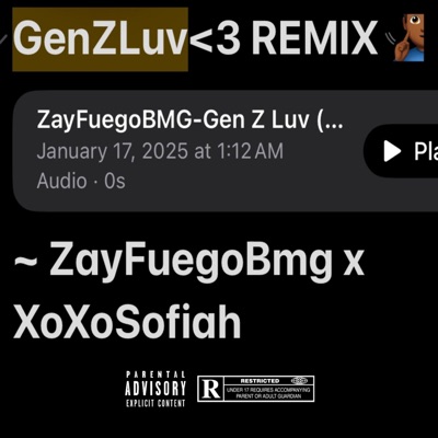 GenZLuv (feat. Xoxo Sofiyah) [Bmg Version] - Single