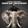 Junge auf dem Elefant