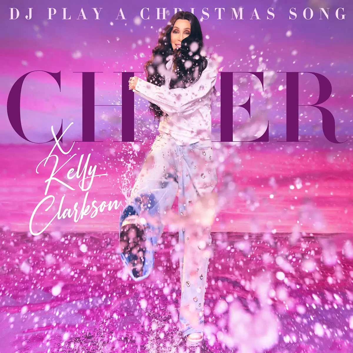 Cher & Kelly Clarkson - DJ Play A Christmas Song - Single (2024) [iTunes Plus AAC M4A]-新房子