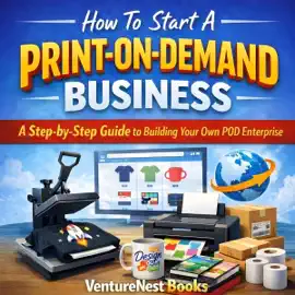 How to Start a Print-on-Demand Business: A Step-by-Step Guide to Building Your Own POD Enterprise (Unabridged)