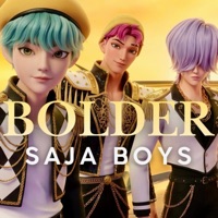Album cover for Bolder ~ inspired by GOLDEN (Kpop Demon Hunters Saja Boys) by DJ Pushkin