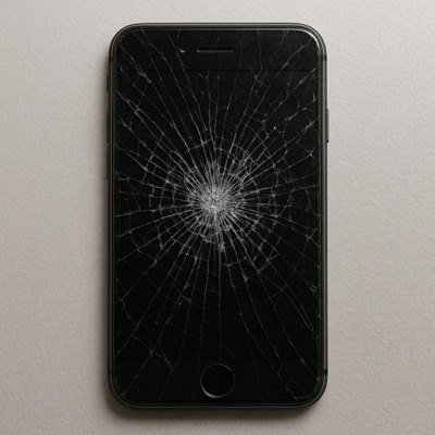 la pantalla rota de mi cel - Single