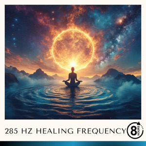 8 Hours of 285 Hz Healing Frequency Music (Binaural Gamma 40Hz)
