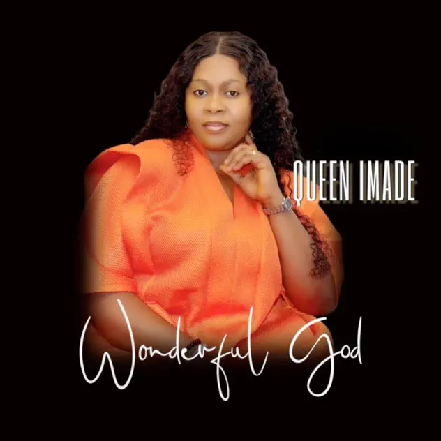 Album cover of Wonderful God by Queen Imade