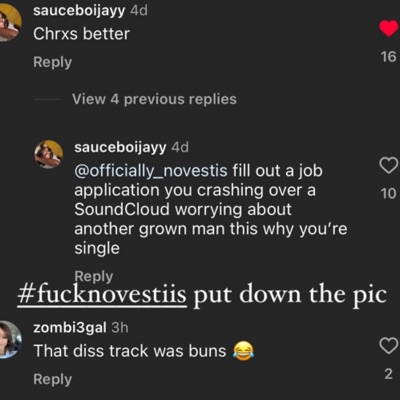 #FUCKNOVESTIS - Single