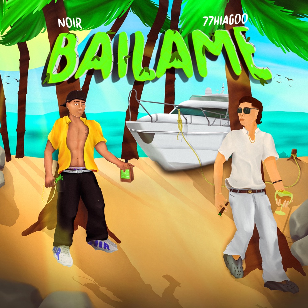 Обложка альбома «BAILAME (feat. Noir) - Single» — 77HIAGOO