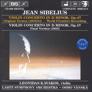Violin Concerto in D Minor, Op. 47 (Final Version, 1905): II. Adagio di molto