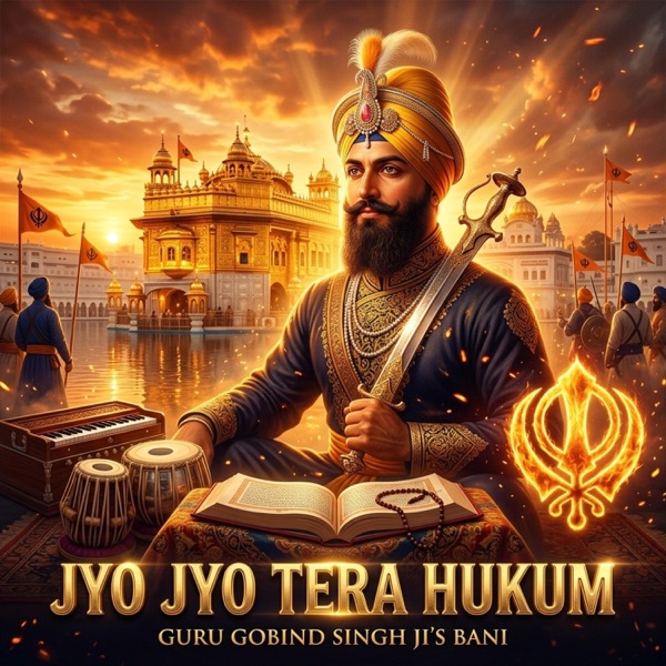 Jyo Jyo Tera Hukum (Deep Sleep & Peace Gurbani)