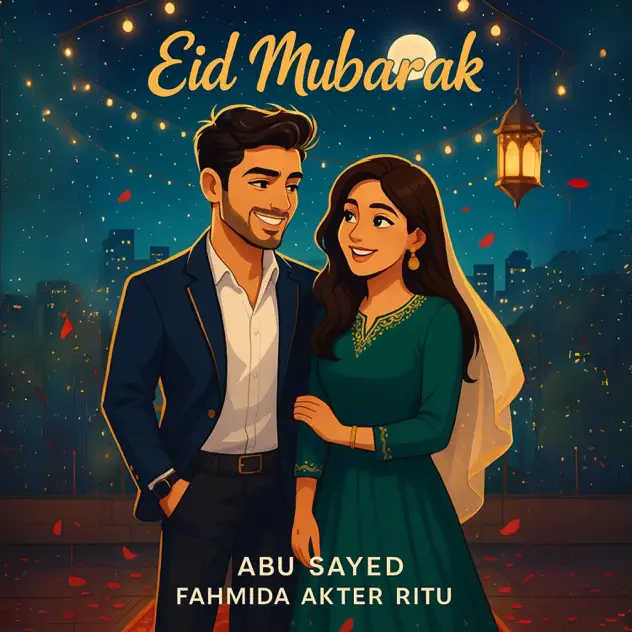 Album art for Eid Mubarak (feat. Fahmida Akter Ritu) by Abu Sayed