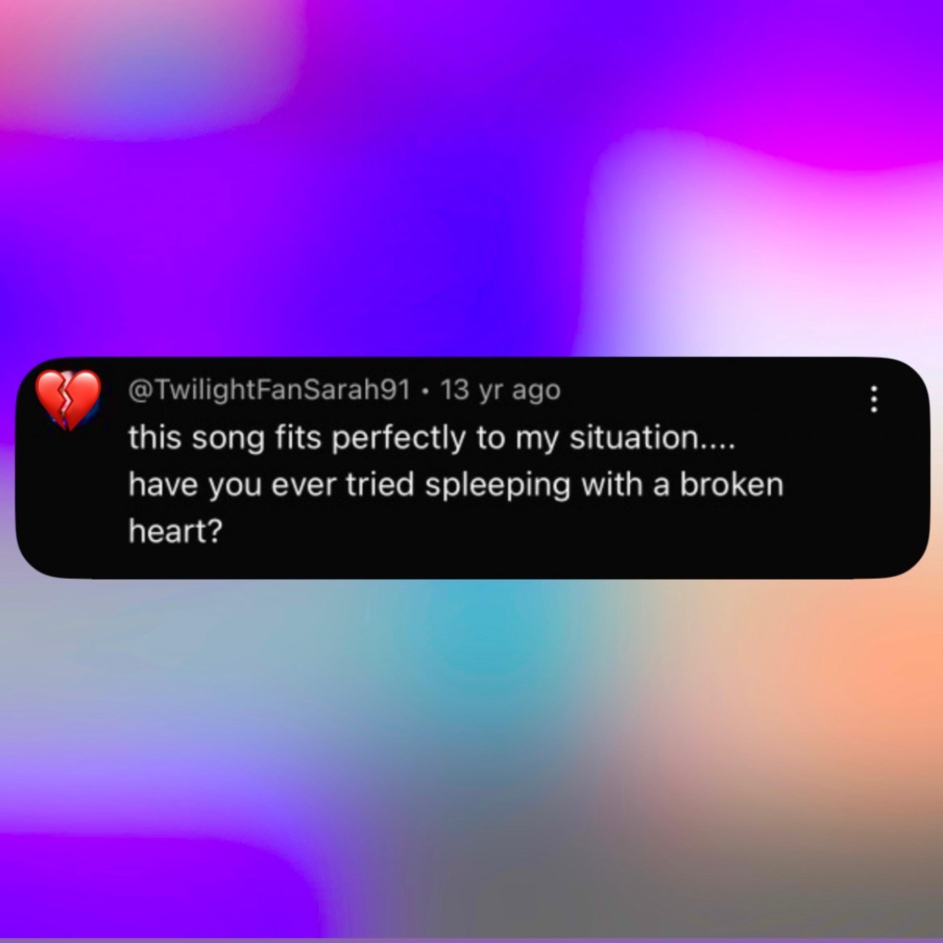 00racle - Try Sleeping With A Broken Heart