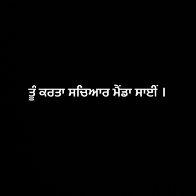 Bhai Sukhwinder Singh ji - tu karta sachiar menda saayin