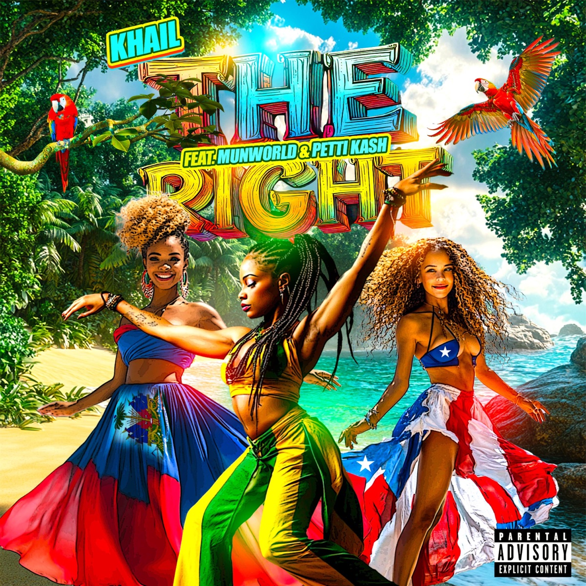 The Right (feat. MunWorld) - Single cover art