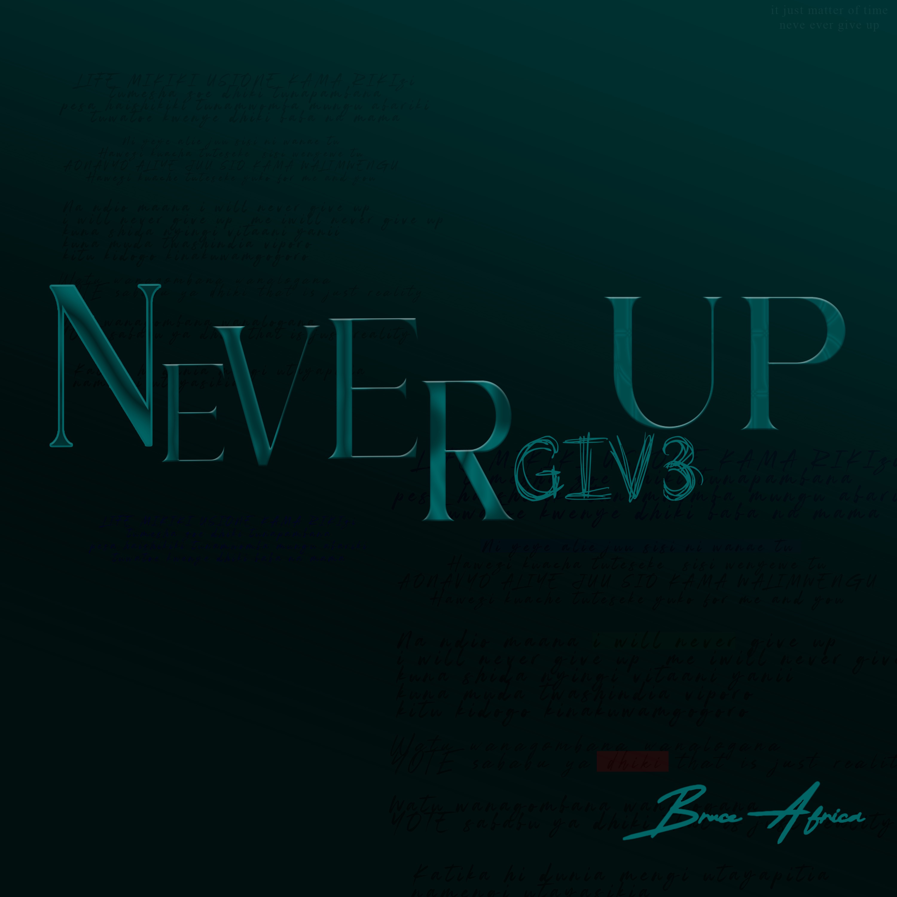 Never Give Up - Single