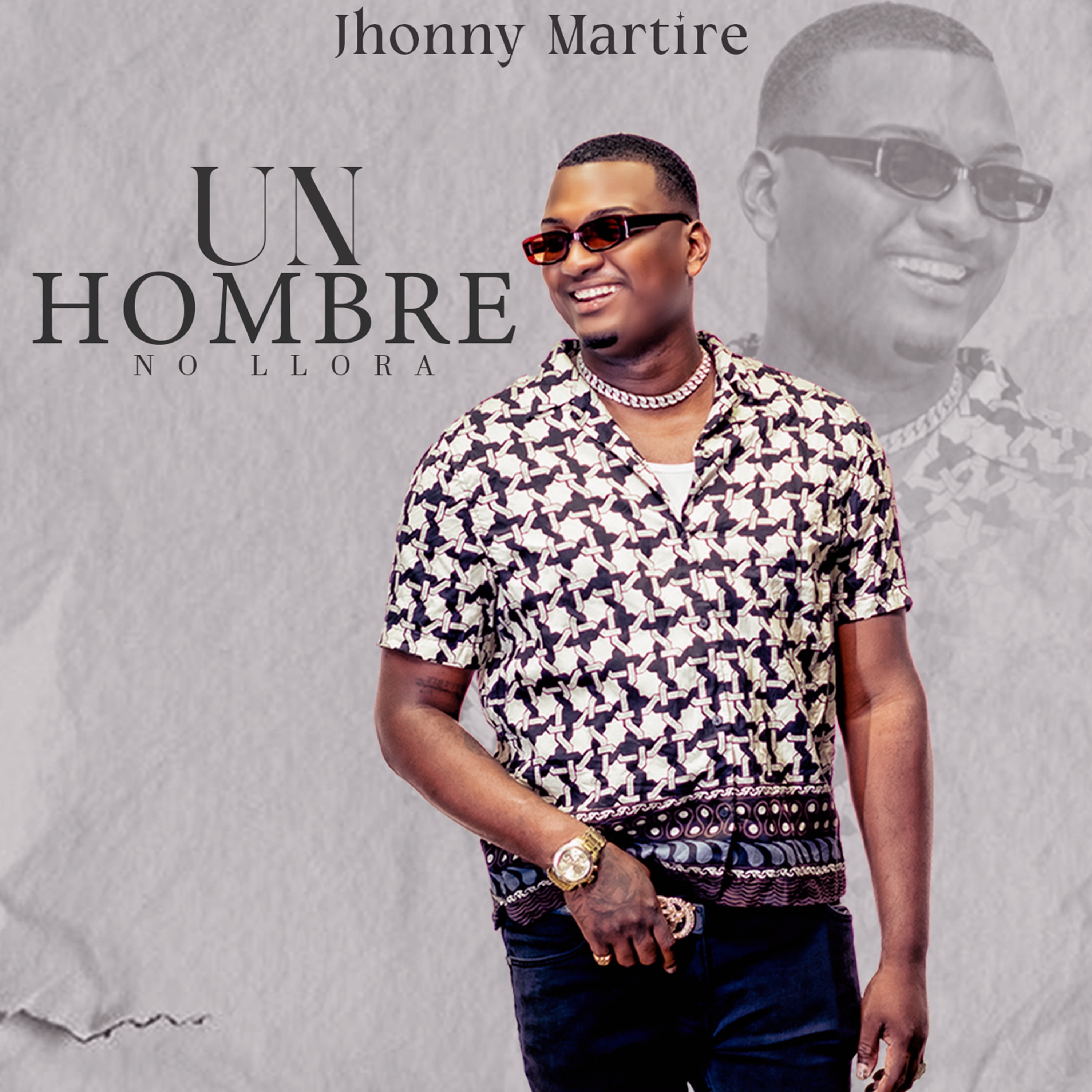 Un hombre no llora - Single