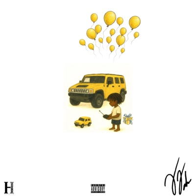 yellow hummer truck