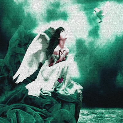 her love’s a cure, her pain’s a curse, - Single