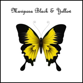 Mariposa Black & Yellow Free Dom