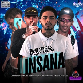 Puta Insana (feat. Mc Carlinho Tlgd) Mc Tony Bruxo, Juninho Do Complexo & Menor Do Gueto