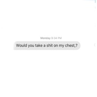 Would You Take A SHIT On My Chest? - Single - Lewky