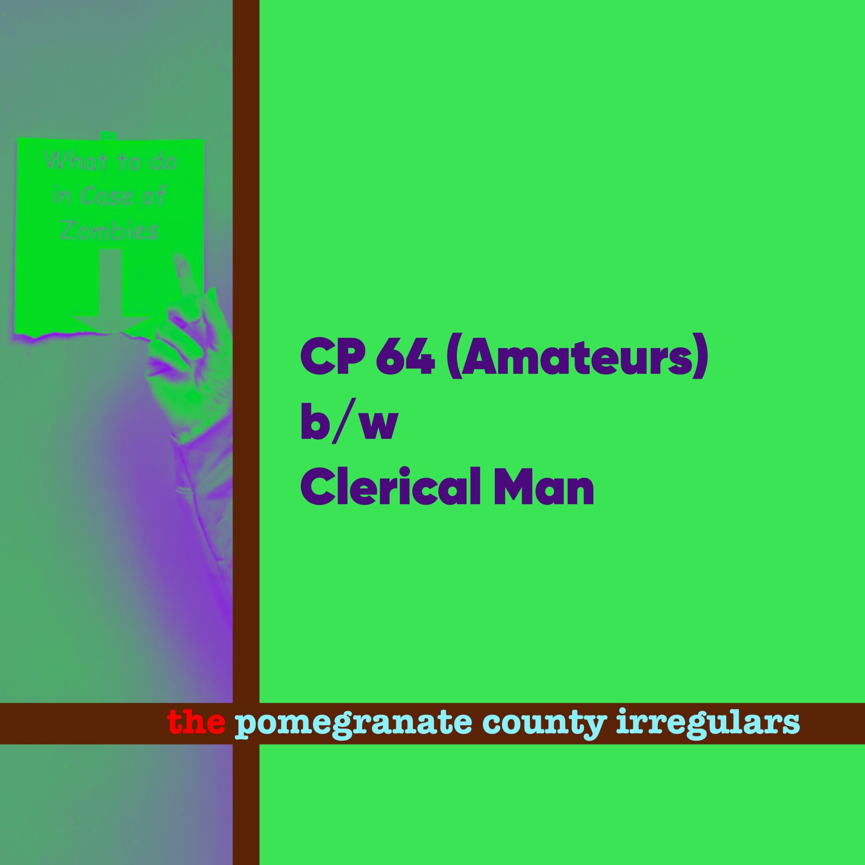 CP 64 (Amateurs) b/w Clerical Man - Single