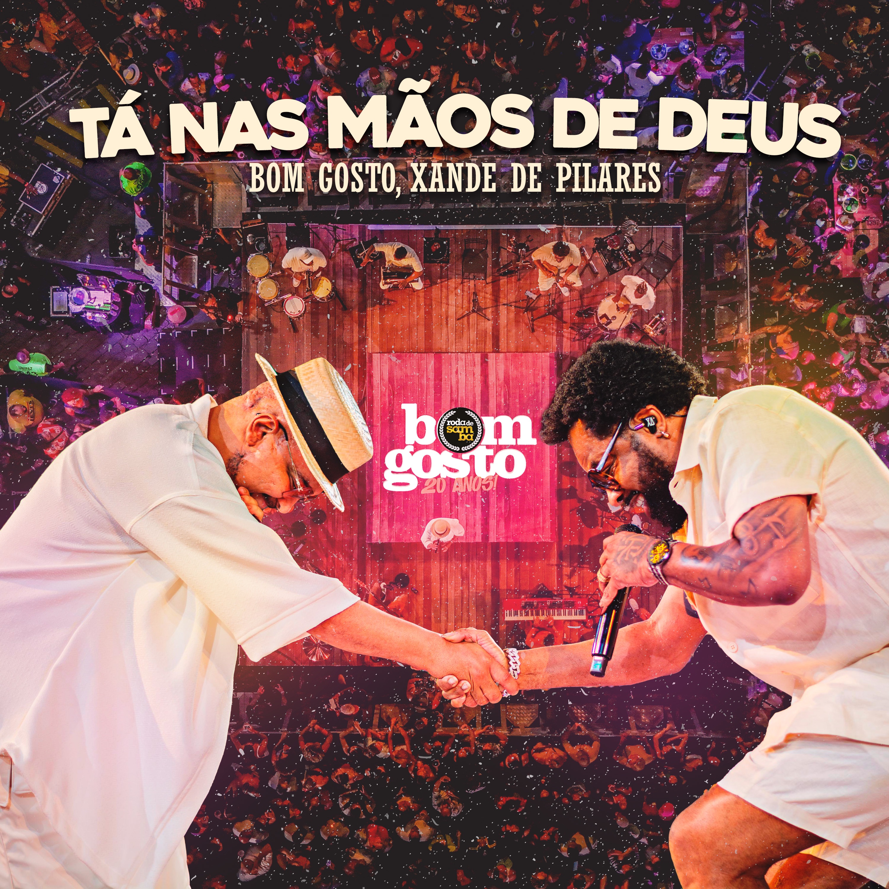 TÁ NAS MÃOS DE DEUS (Ao Vivo) - Single