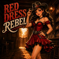 Red Dress Rebel - DJTEXX Cover Art