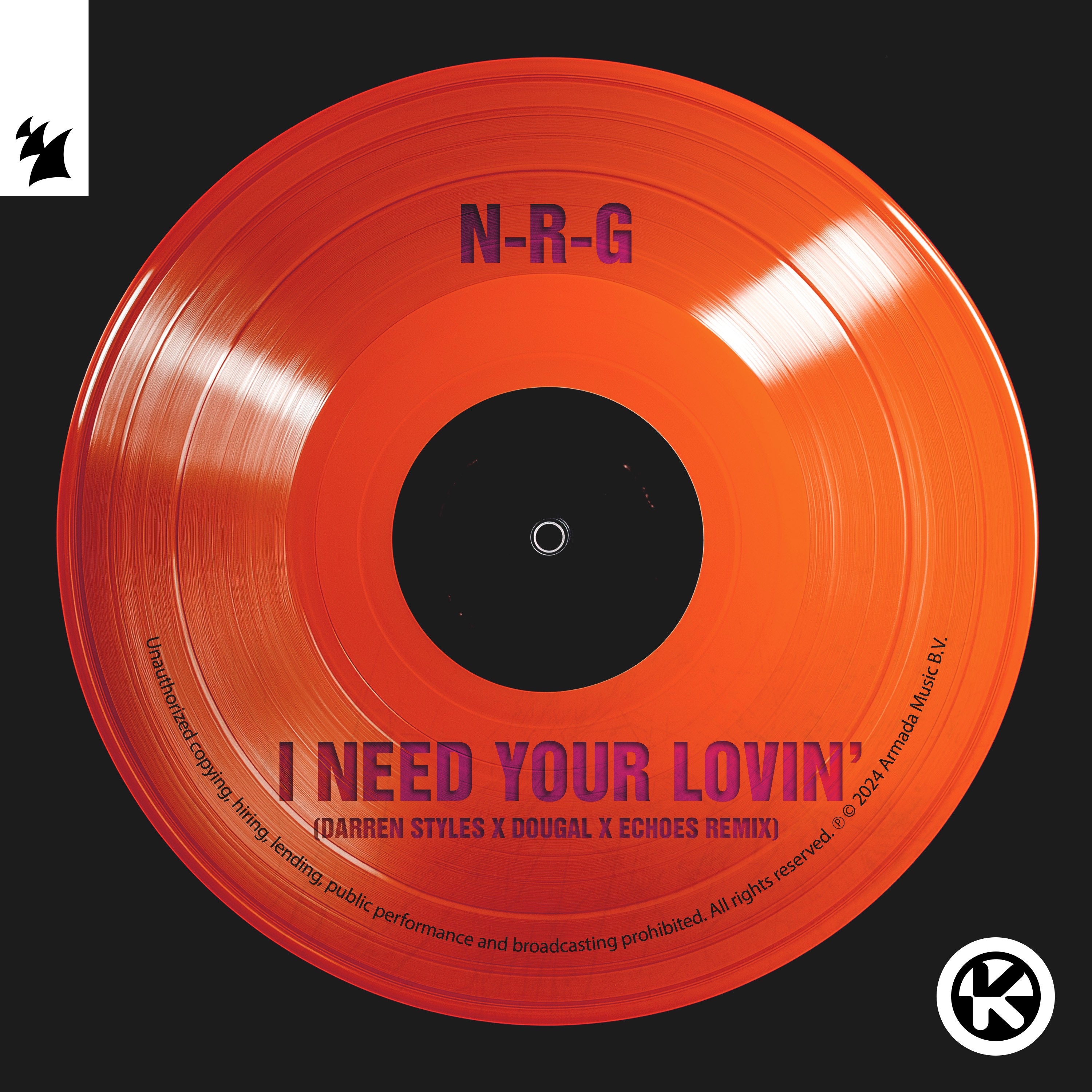 I Need Your Lovin' (Darren Styles X Dougal X Echoes Remix) - Single