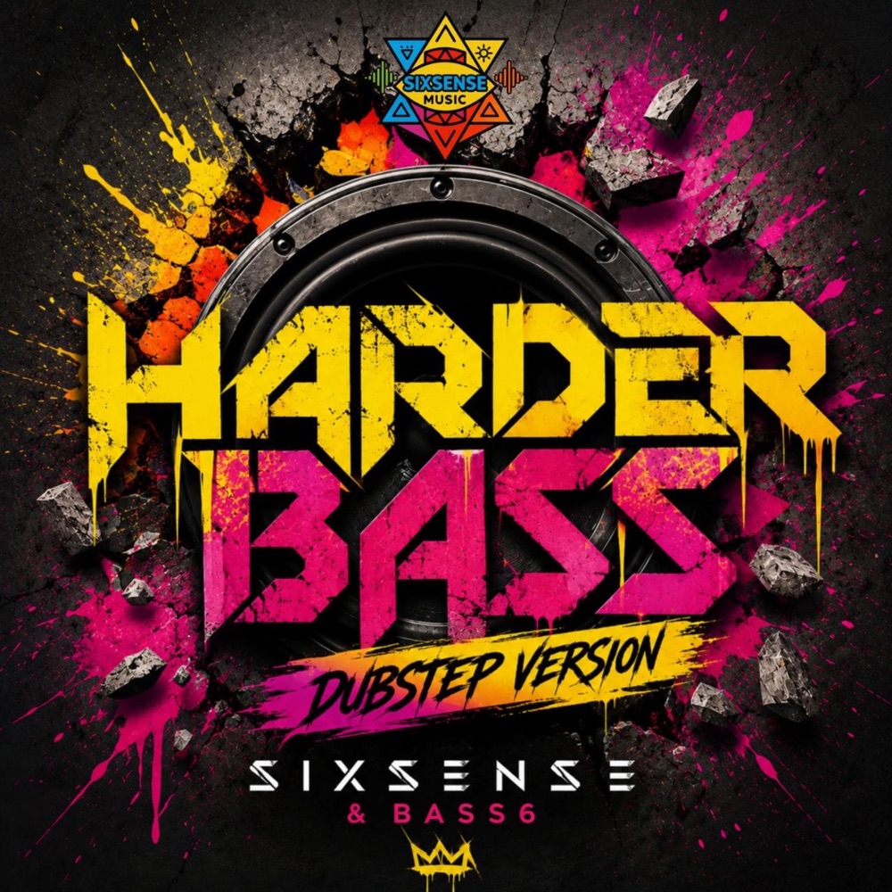 Обложка альбома «Harder Bass (feat. Bass6) [Dubstep Version] - Single» — Sixsense