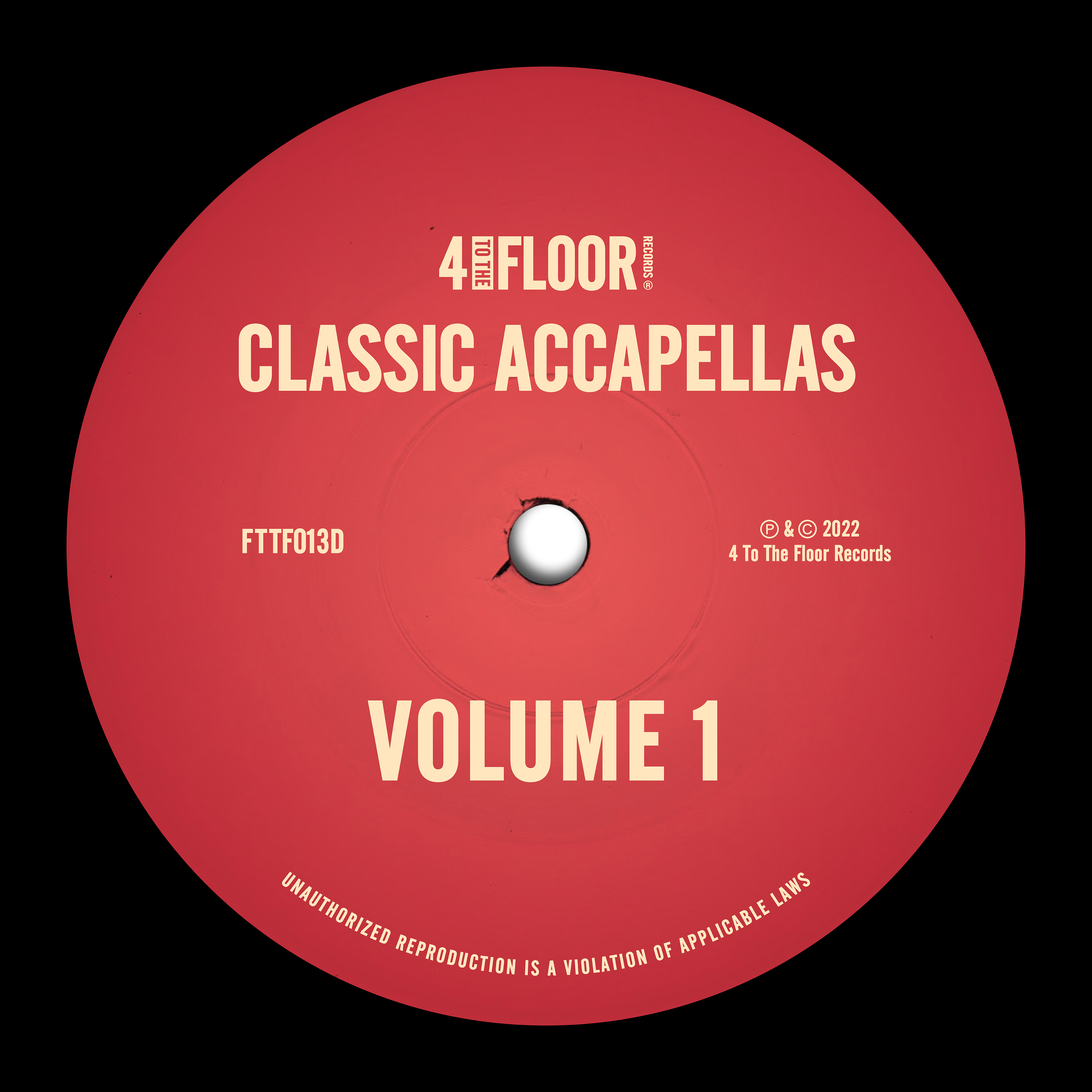 4 to the Floor Accapellas, Vol. 1 (Accapella)
