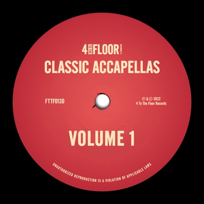 4 to the Floor Accapellas, Vol. 1 (Accapella)