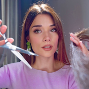 Brushing Some Tingly Foam Onto Your Scalp - Starling ASMR