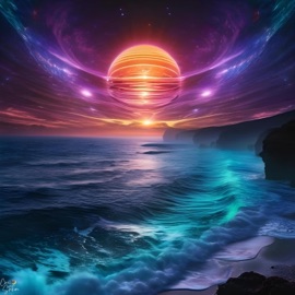 Ocean on Neptune Chill Station & Astro Lofi