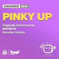 Album cover for PINKY UP (Originally Performed by KATSEYE) [Karaoke Version] - Single by karaoke SESH