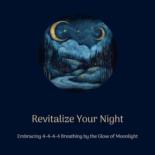 Revitalize Your Night: Embracing 4-4-4-4 Breathing by the Glow of Moonlight