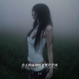 春天的雨却温柔那片荒沙 碧梨