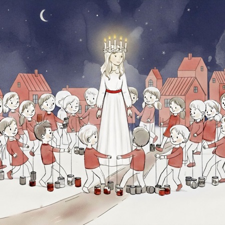 La strozegada di Santa Lucia