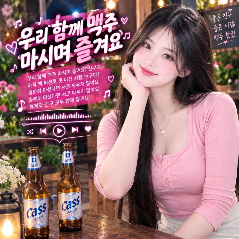 우리 함께 맥주 마시며 즐겨요 우리 함께 맥주 마시며 즐겨요, 친구여 - Single