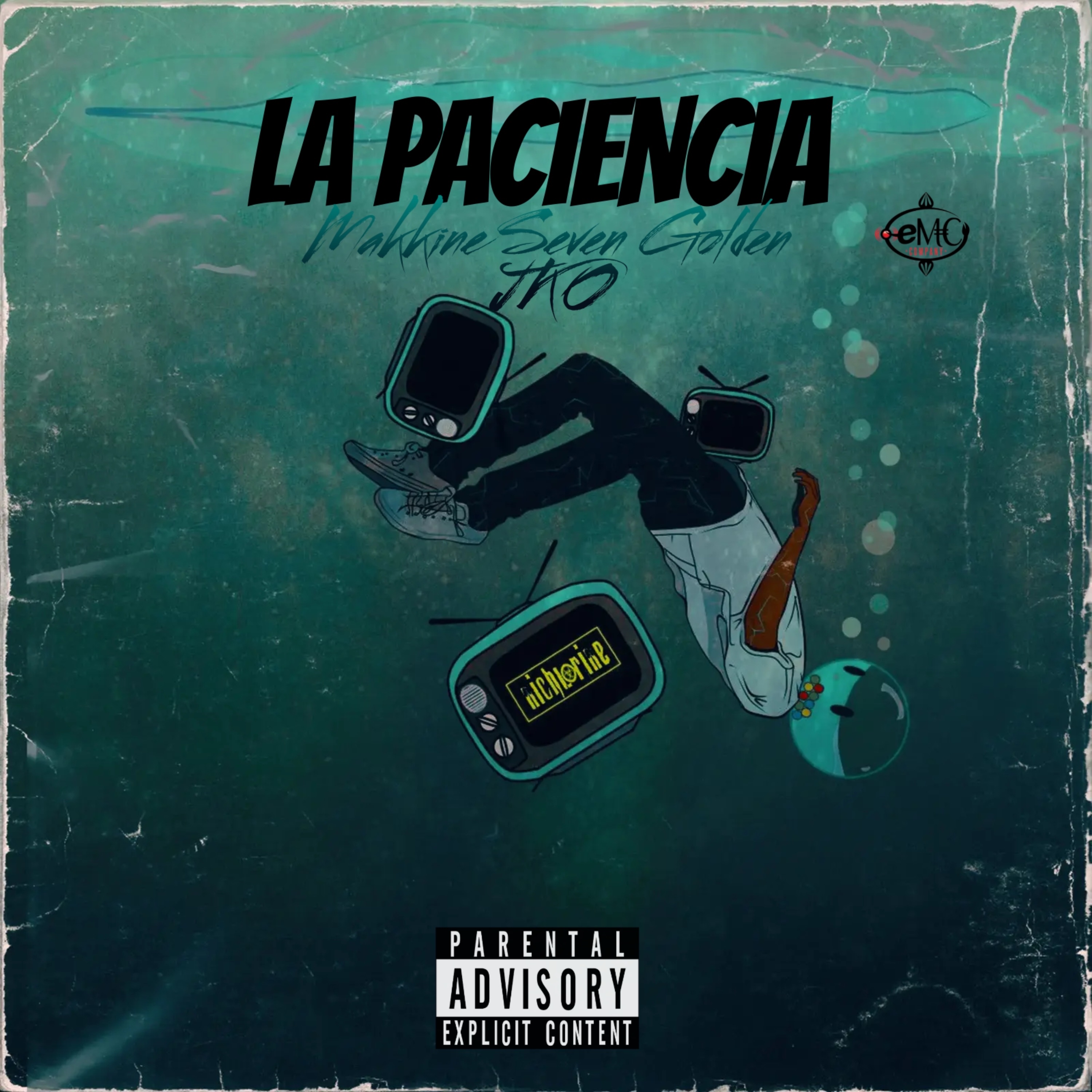 La Paciencia (feat. j k o) - Single by makkine seven golden album cover