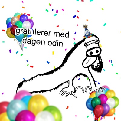 gratulerer med dagen odin - Single