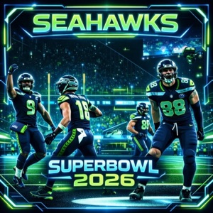 Seahawks Superbowl 2026 - Single
