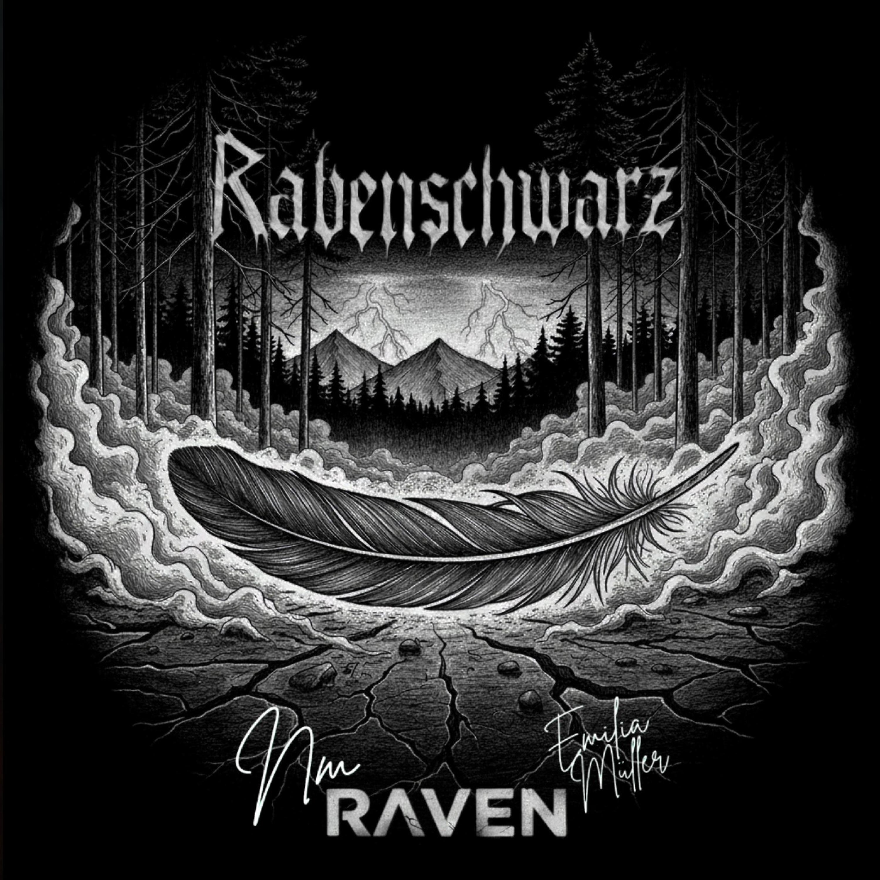 Rabenschwarz