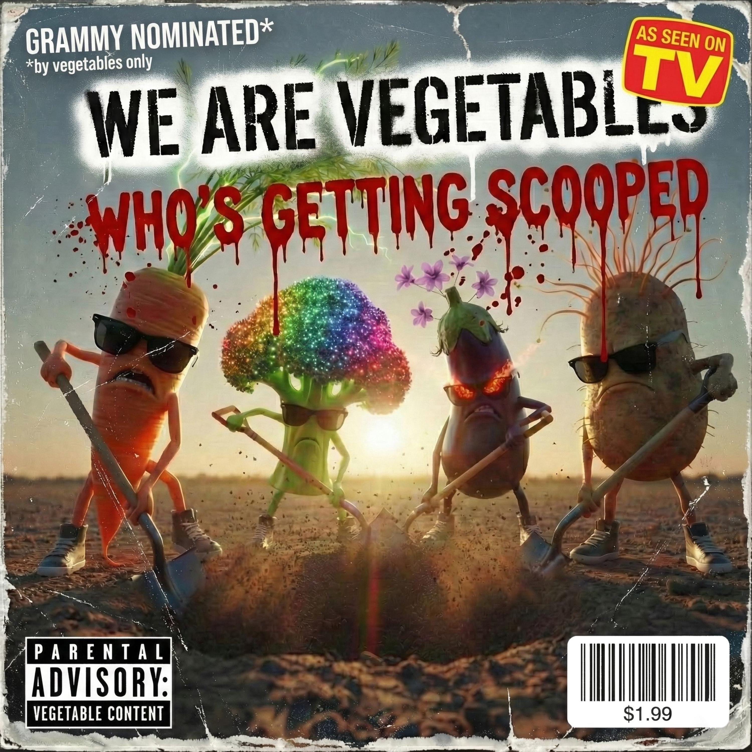 We Are Vegetables - Single