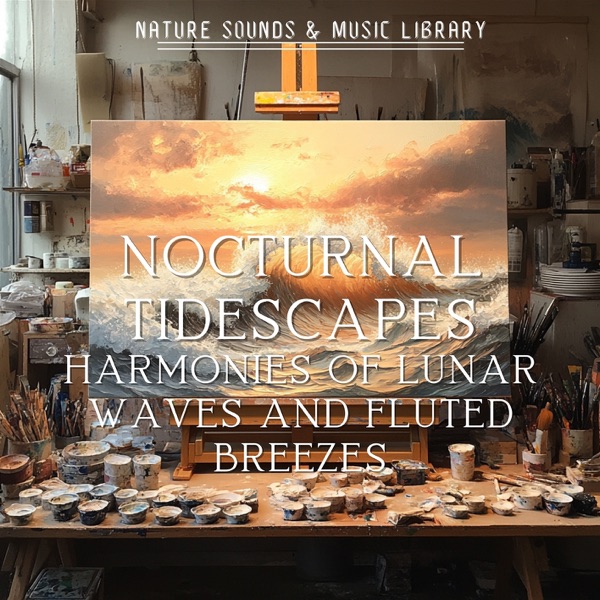 Nocturnal Tidescapes: Harmonies of Lunar Waves and Fluted Breezes