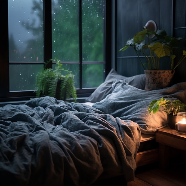 Gentle Rain For Restful Sleep