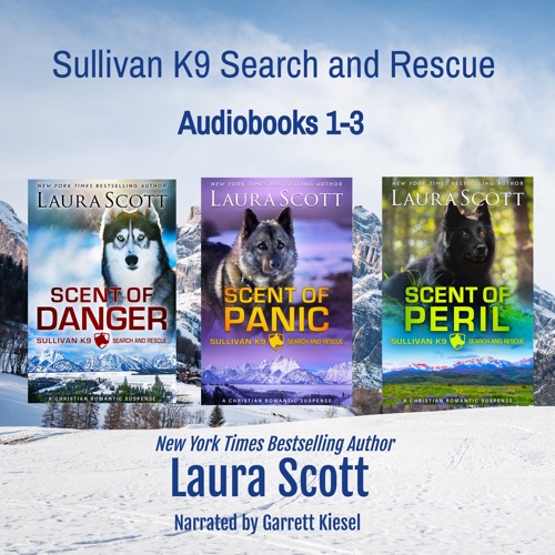 Sullivan K9 Search and Rescue Audiobooks 1-3: Christian Romantic Suspense cover