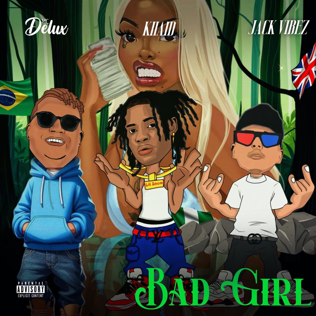 MC DELUX, Jack Vibez & Khaid – Bad Girl – Single (2025) [iTunes Match M4A]