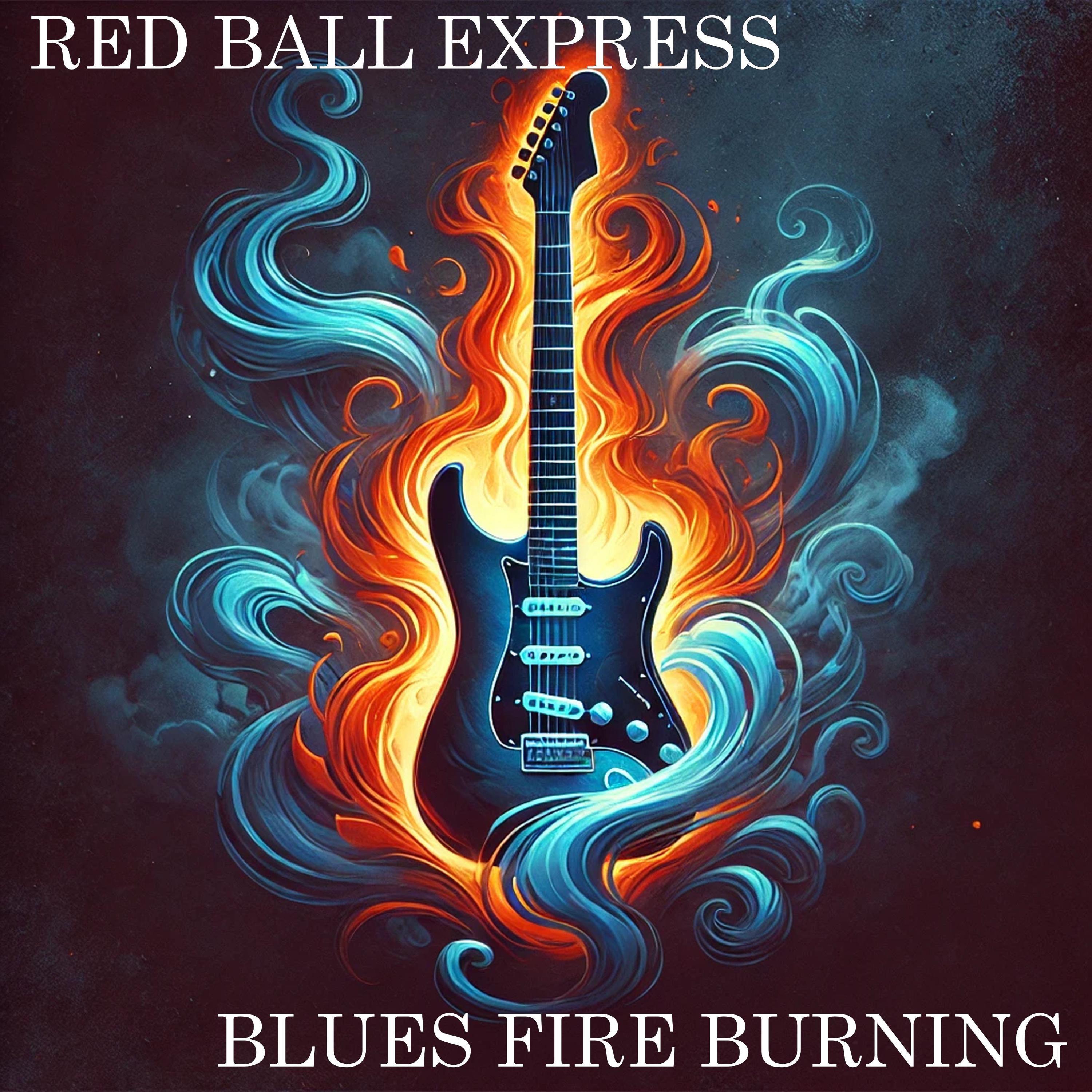 Blues Fire Burning